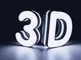3D channel letter with 3D sign