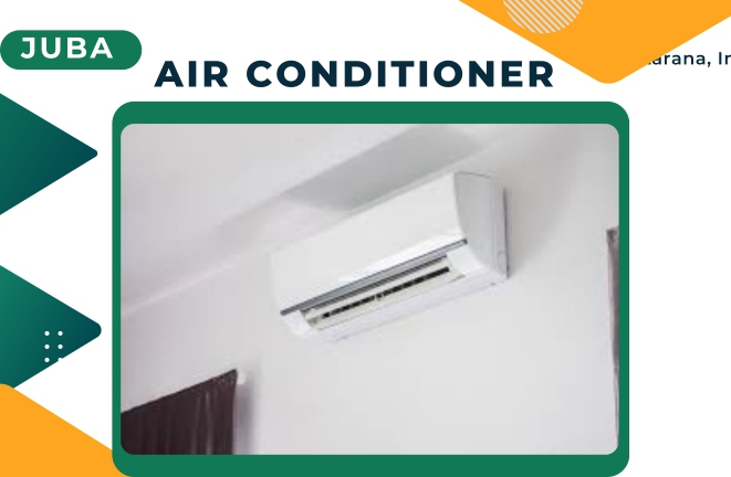Air conditioner on the interior wall
