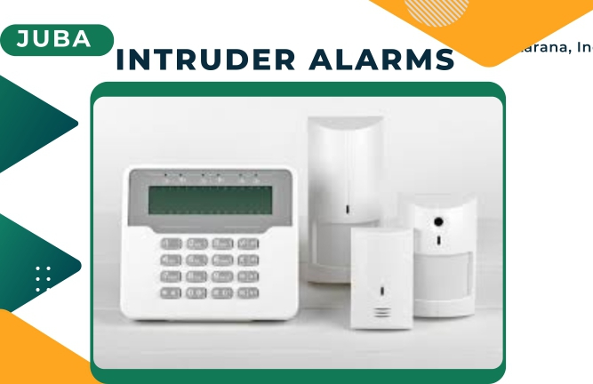A banner of intruder alarm keypad and accessories