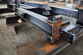 A welded piece of metal